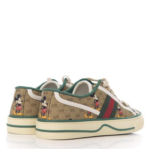 gucci mickey mouse tennis shoes|mickey mouse gucci bag grey.